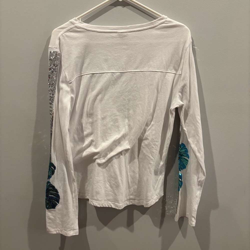 Victoria's Secret Pink football tee shirt - Picture 3 of 5